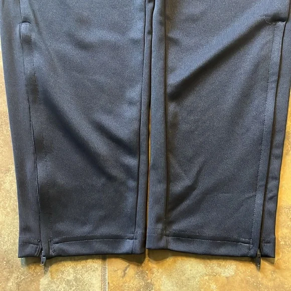 adidas Navy Joggers with White Stripes - Picture 2 of 5